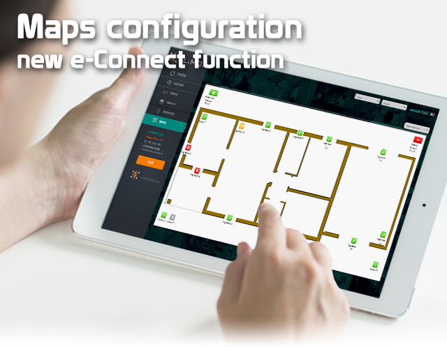 e Connect maps configuration newsletter